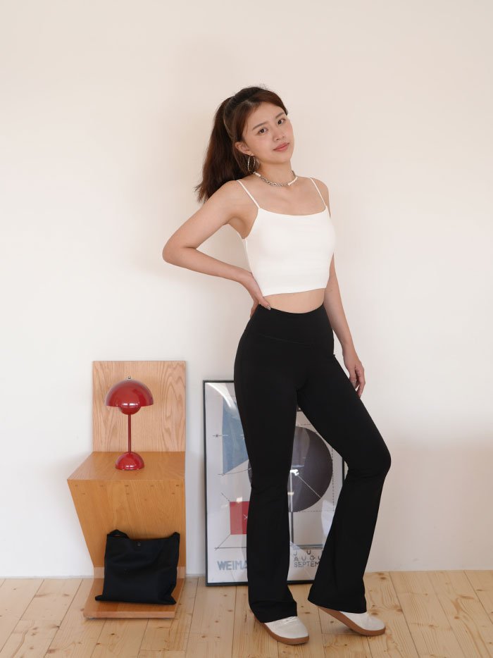 超彈力小喇叭褲 超彈力小喇叭褲