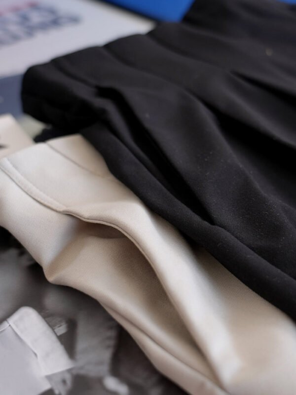 腰部剪接設計挺版西裝褲