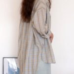 棉質慵懶style格紋襯衫