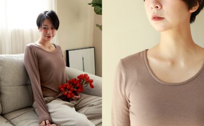 瞬熱發熱衣 MIT服裝版型設計，修飾亞洲人身形肩線與衣長